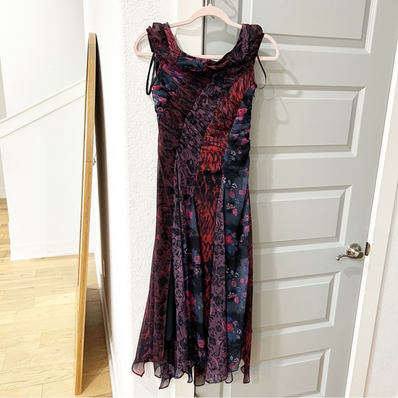 NWT Free People Heart to Heart Floral Midi Dress - Picture 4 of 5
